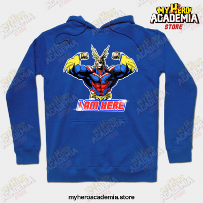 My Hero Academia I Am Here Hoodie Blue / S