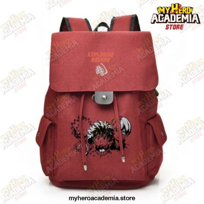 My Hero Academia Katsuki Bakugo Izuku Midoriya Men Women Usb Charging Backpack Laptop Notebook