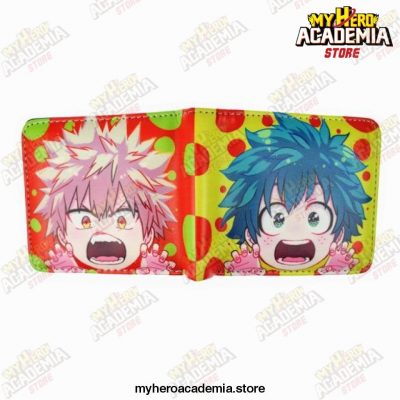 My Hero Academia Wallet Short Purse Anime Cartoon Wallets For Young With Card Holder Coin Pocket