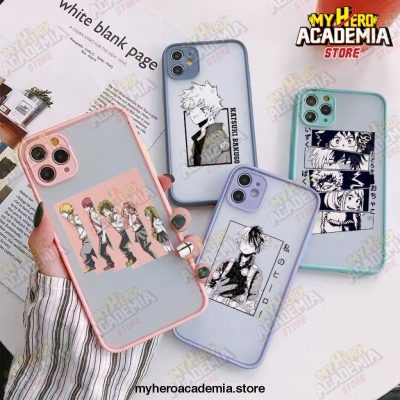 Phone Cases For Iphone 11 12 Mini Pro 8 7Plus Xs Max Se2 Xr Anime My Hero Academia Deku Bakugou Boku