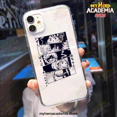 Phone Cases For Iphone 12 Mini Pro 7 8 Plus Tpu Silicone Coque 11 X Xs Max Xr Se2 My Hero Academia