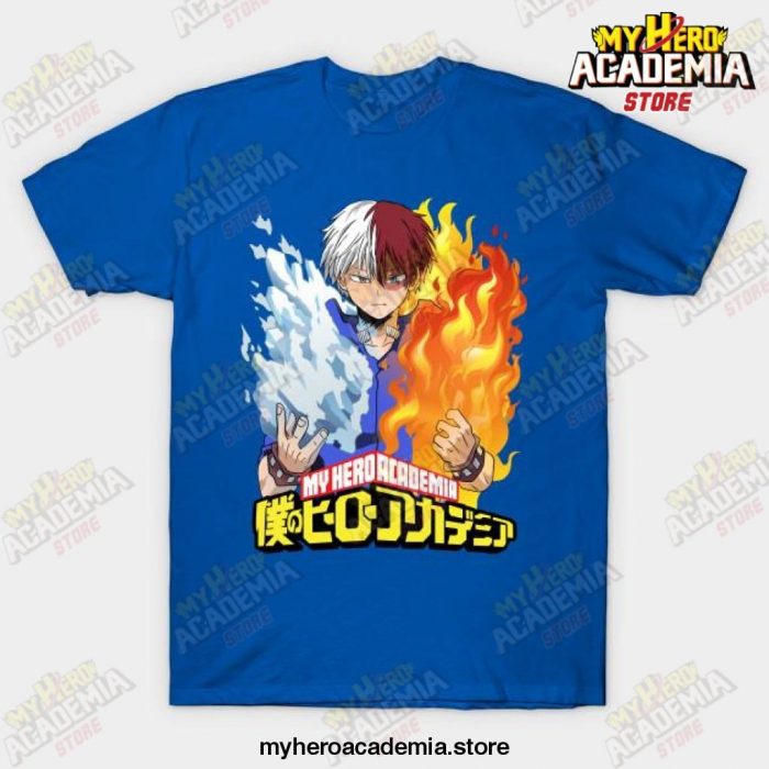 Shoto Todoroki - My Hero Academia T-Shirt Blue / S