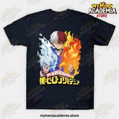 Shoto Todoroki - My Hero Academia T-Shirt Navy Blue / S