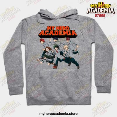 Team My Hero Academia 2021 Hoodie Gray / S