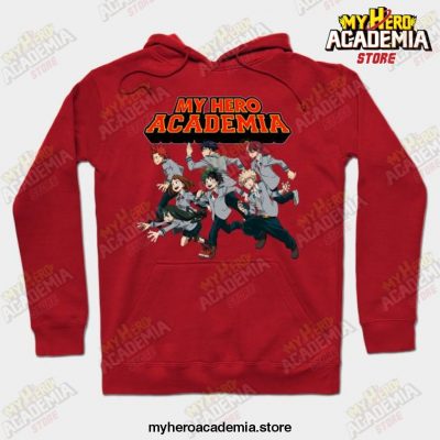 Team My Hero Academia 2021 Hoodie Red / S