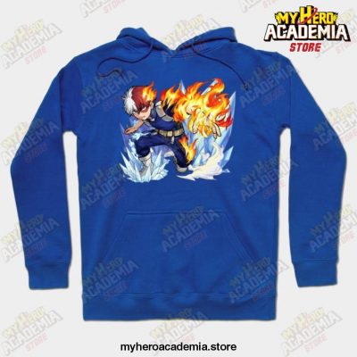 Todoroki Shoto - Boku No Hero Academia Hoodie Blue / S