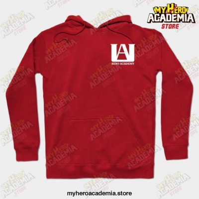 U.a. High School Anime Hoodie Red / S