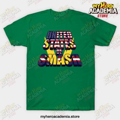 United States Of Smash T-Shirt Green / S