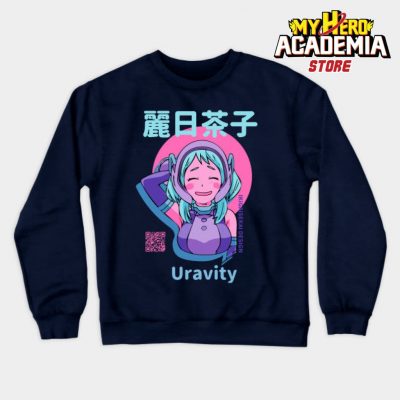 Aesthetic Ochaco Uraraka Sweatshirt Navy Blue / S