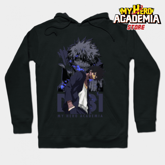 Dabi Mha Hoodie Black / S