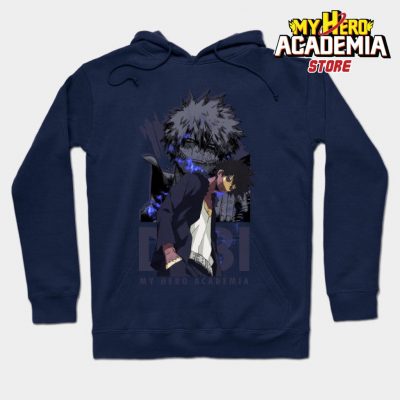 Dabi Mha Hoodie Navy Blue / S