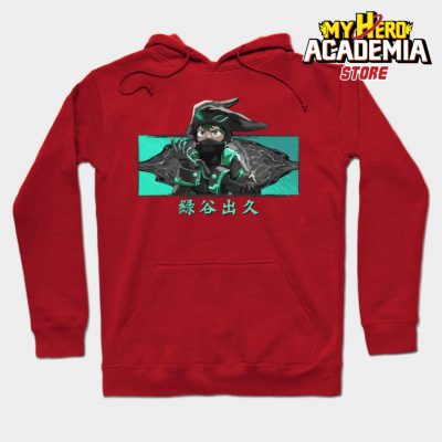 Deku Black Whip Hoodie Red / S