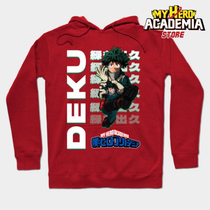 Deku Hoodie Red / S