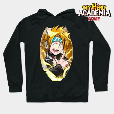 Denki Kaminari Hoodie Black / S