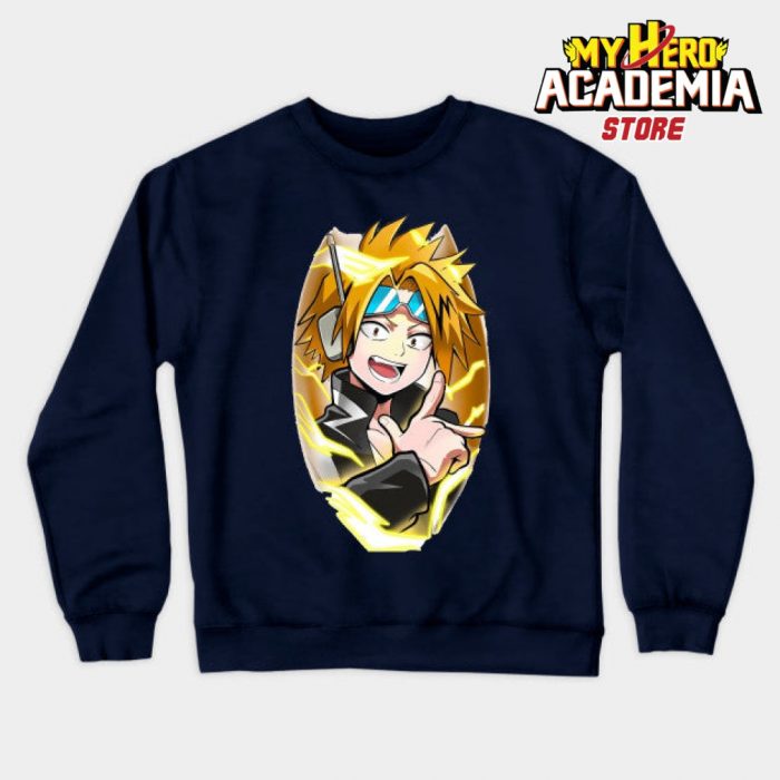 Denki Kaminari Sweatshirt Navy Blue / S