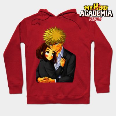 Kacchako Cuddles Hoodie Red / S