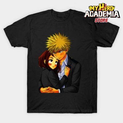 Kacchako Cuddles T-Shirt Black / S