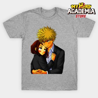 Kacchako Cuddles T-Shirt Gray / S