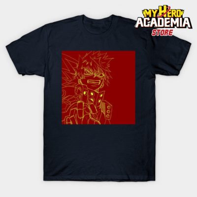 Katsuki Bakugou Artsy T-Shirt Navy Blue / S