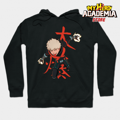 Katsuki Bakugou Hoodie Black / S