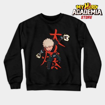 Katsuki Bakugou Sweatshirt Black / S