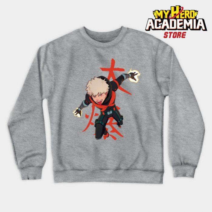 Katsuki Bakugou Sweatshirt Gray / S