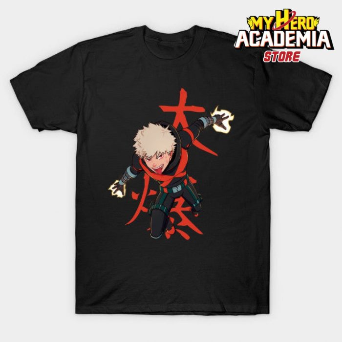 Katsuki Bakugou T-Shirt Black / S