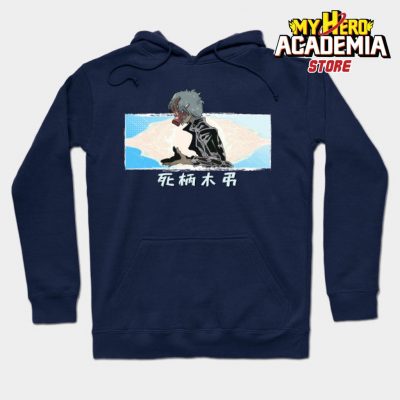 Shigaraki Tomura All For One Hoodie Navy Blue / S