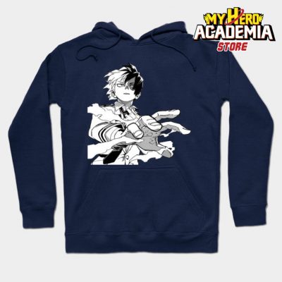 Shoto Todoroki Hoodie Navy Blue / S