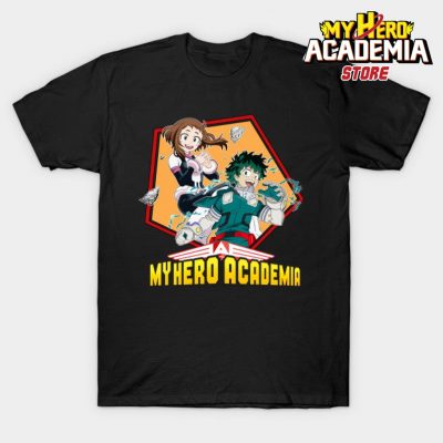 Uravity & Deku T-Shirt Black / S