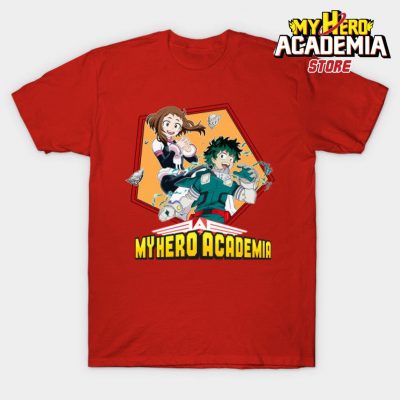 Uravity & Deku T-Shirt Red / S