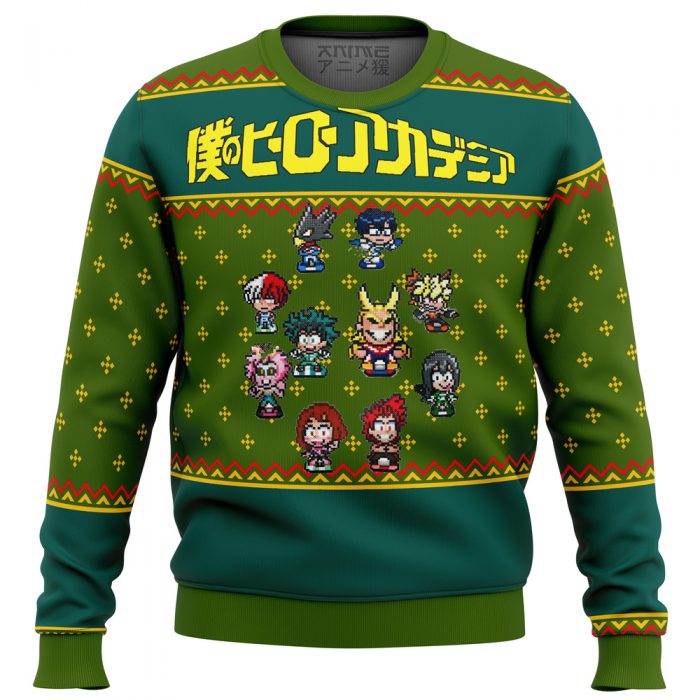 35618 men sweatshirt front 71 - My Hero Academia Store