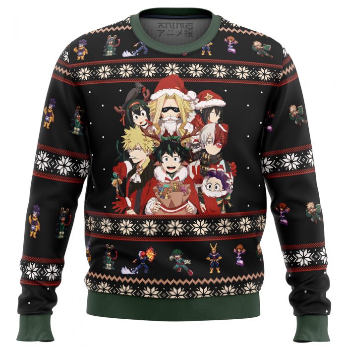 35618 men sweatshirt front Recovered - My Hero Academia Store