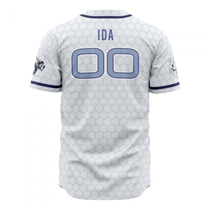 Engine Ida Tenya My Hero Academia AOP Baseball Jersey BACK Mockup - My Hero Academia Store