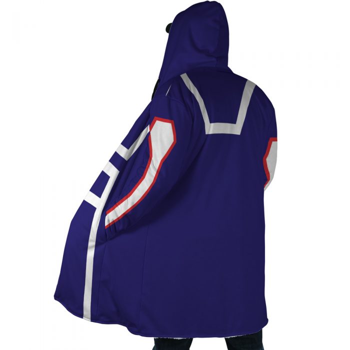 Gym Suit My Hero Academia AOP Hooded Cloak Coat SIDE Mockup - My Hero Academia Store