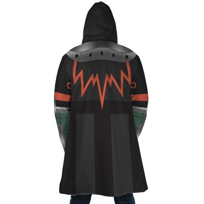 Katsuki Bakugo My Hero Academia AOP Hooded Cloak Coat BACK Mockup - My Hero Academia Store