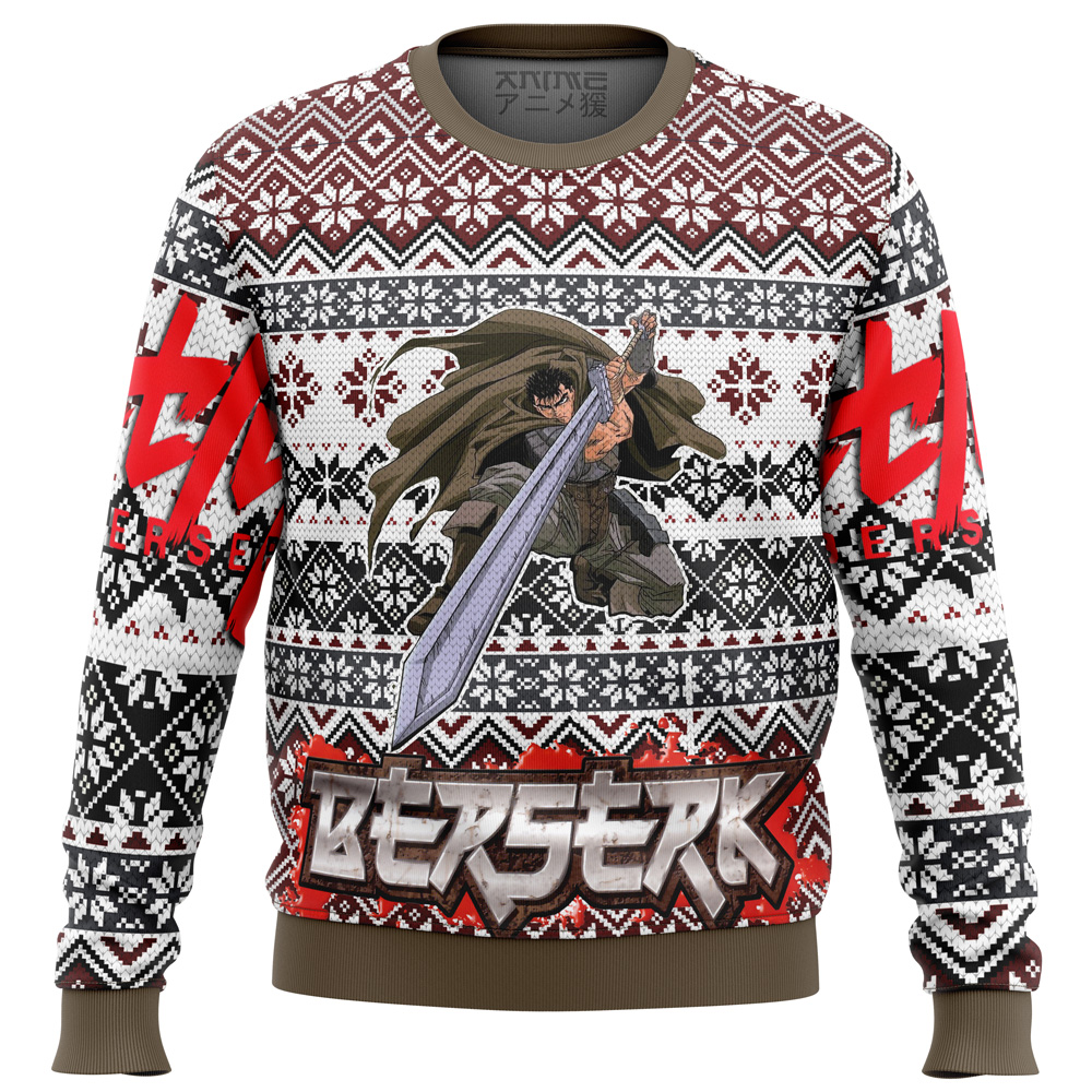 Berserk Guts Ugly Christmas Sweater