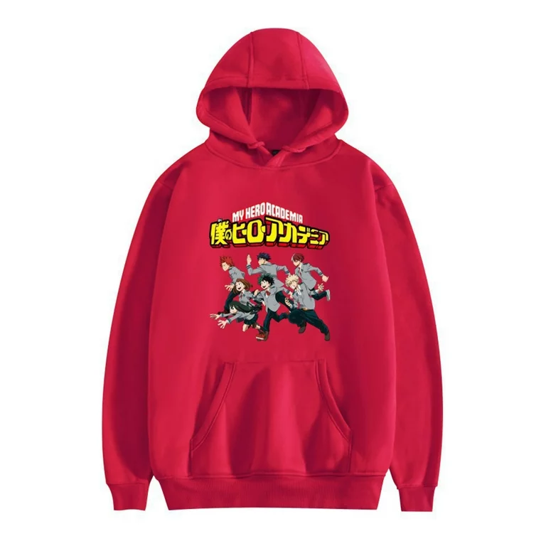 JMSUN My Hero Academia Hoodies Men Kawaii Japanese Boku No Hero Academia Streetwear - My Hero Academia Store